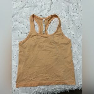 Lululemon Swiftly RACE LENGTH tank - orange